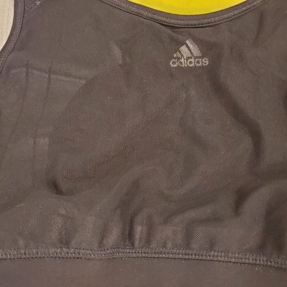 NWOT Adidas Techfit Adipower Sports Bra Black - Picture 2 of 7